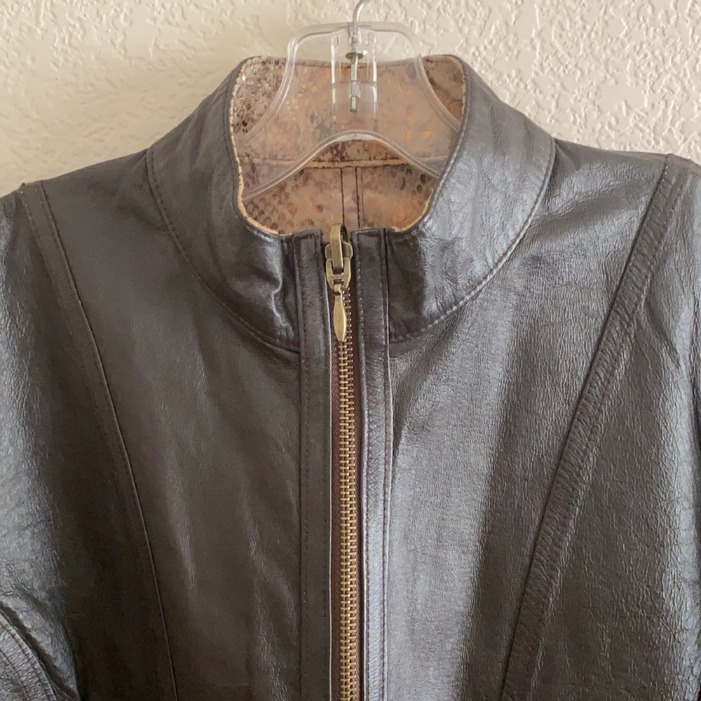 Reversible Leather Jacket - image 6